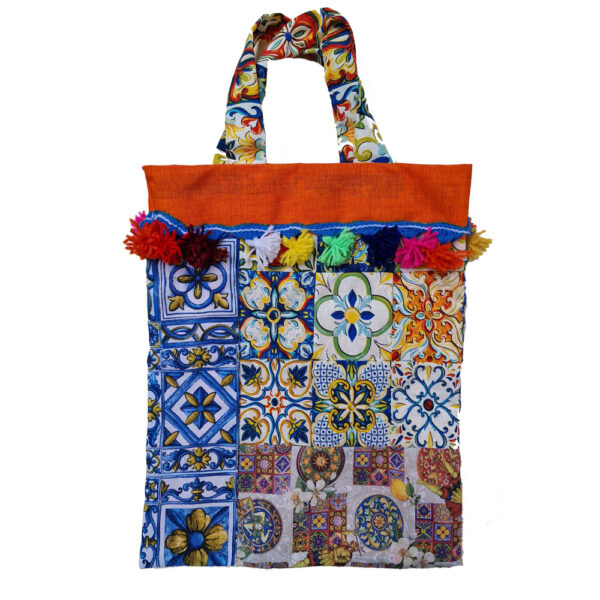 Shopper Siciliana Ceramica Mix - immagine 3