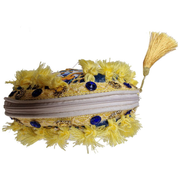Pochette Gialla con decorazioni Ceramiche Siciliane - immagine 3