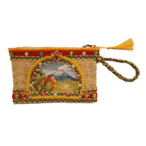 Pochette in Paglia Vulcano Etna