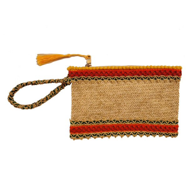 Pochette in Paglia Vulcano Etna - immagine 2