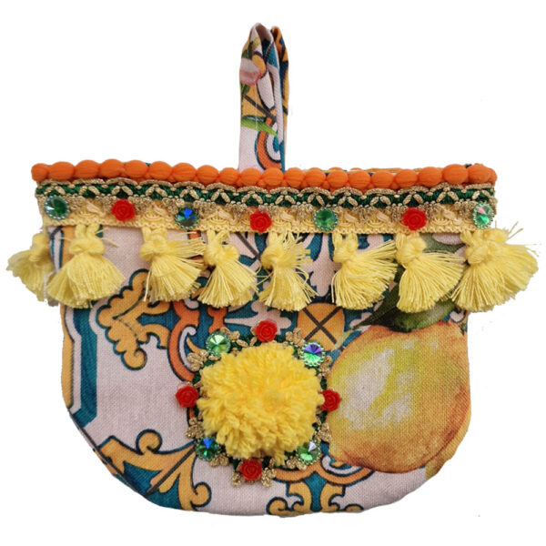 Bustina Gialla Limoni con Strap - immagine 2