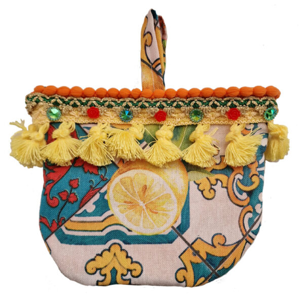 Bustina Gialla Limoni con Strap