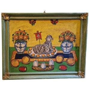 Quadro Agnello di Zucchero Siciliano