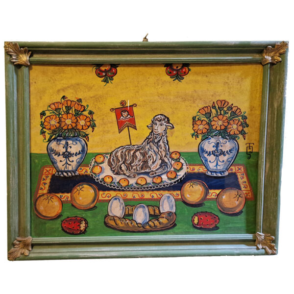 Quadro Agnello di Zucchero Siciliano
