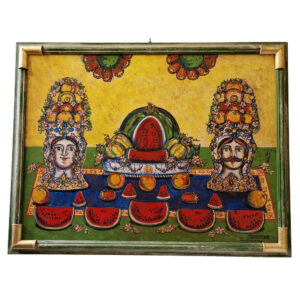 Quadro Agosto in Sicilia con Mada e Grifone