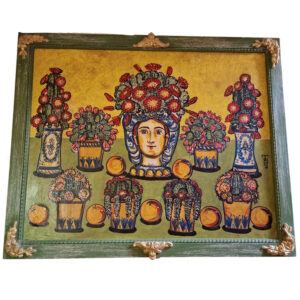 Quadro Terrazza Siciliana con Piante Grasse