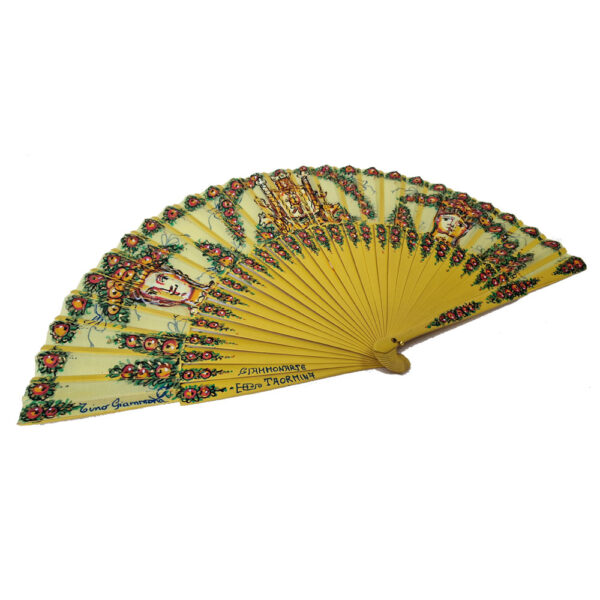 Ventaglio stile Siciliano Giallo - immagine 7