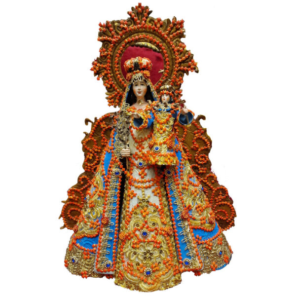 Madonna Barocco Siciliano Lamiera Dipinta