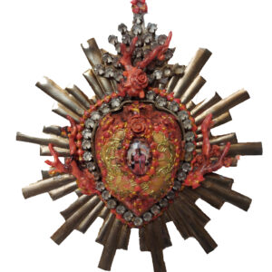 Ex voto Lamiera Dipinta San Pancrazio Madonna della Rocca
