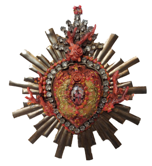 Ex voto Lamiera Dipinta San Pancrazio Madonna della Rocca
