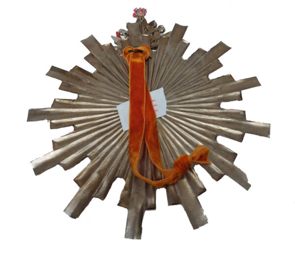 Ex voto Lamiera Dipinta San Pancrazio Madonna della Rocca - immagine 3