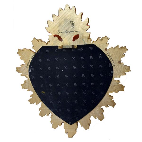 Ex Voto Cuore Barocco con Specchio - immagine 3
